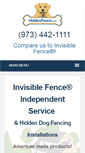 Mobile Screenshot of hiddenfence.com