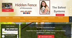 Desktop Screenshot of hiddenfence.org